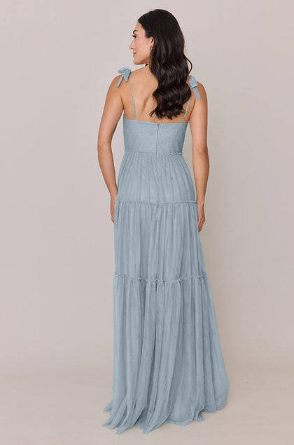 Eloise Tulle Dress | Made To Order | Sky Blue