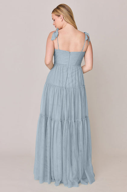Eloise Tulle Dress | Made To Order | Sky Blue