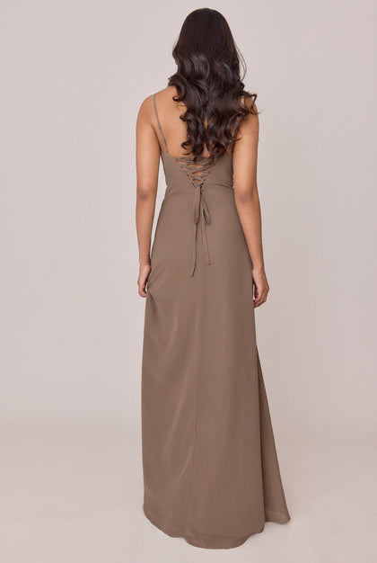 Ember Chiffon Dress | Made To Order | Truffle