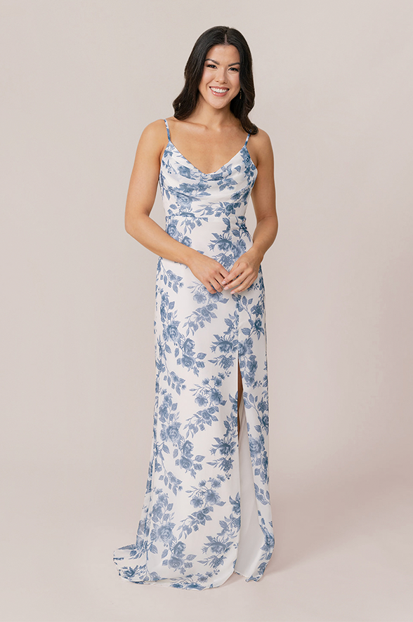 Ember Chiffon Floral Print Dress