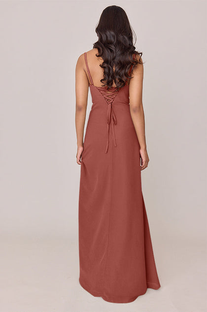 Ember Chiffon Dress | Made To Order | Cinnamon Rose