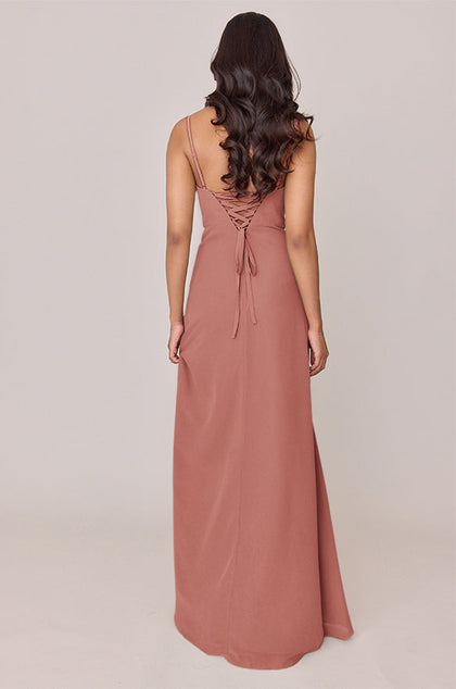 Ember Chiffon Dress | Made To Order | Desert Rose