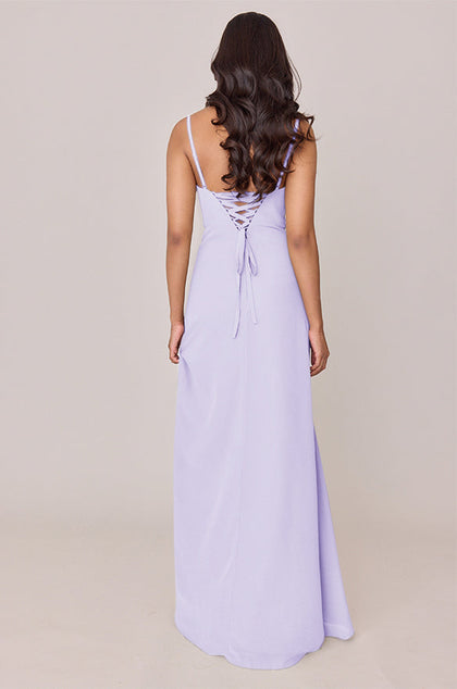 Ember Chiffon Dress | Made To Order | Light Lavender