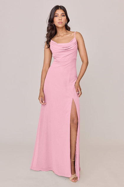 Ember Chiffon Dress | Made To Order | Rosette
