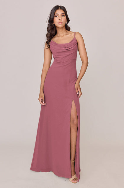 Ember Chiffon Dress | Made To Order | Rosewood