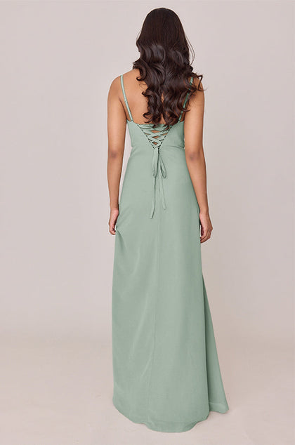 Ember Chiffon Dress | Made To Order | Sage