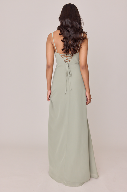 Ember Chiffon Dress | Made To Order | Sage