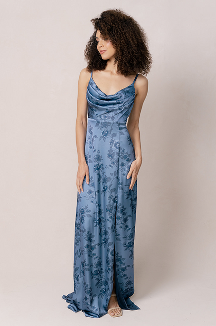 Model: Brinkley; Size: 4; Color: Indie Blue Bouquet