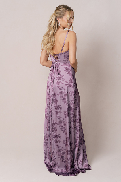 Model: Britt; Size: 4; Color: Lilac Bouquet