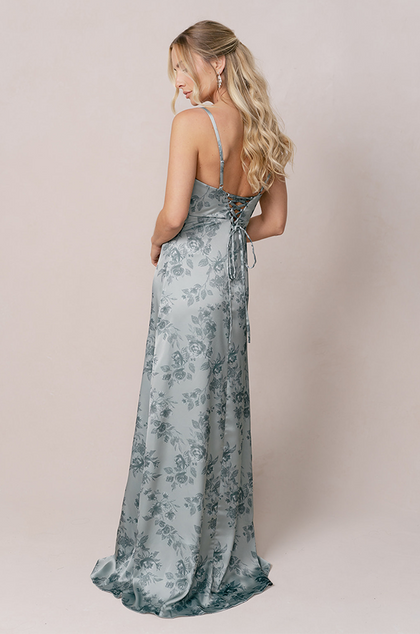 Model: Britt; Size: 4; Color: Sage Bouquet