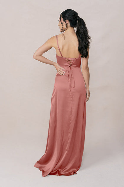 Ember Satin Dress | Made To Order | Desert Rose