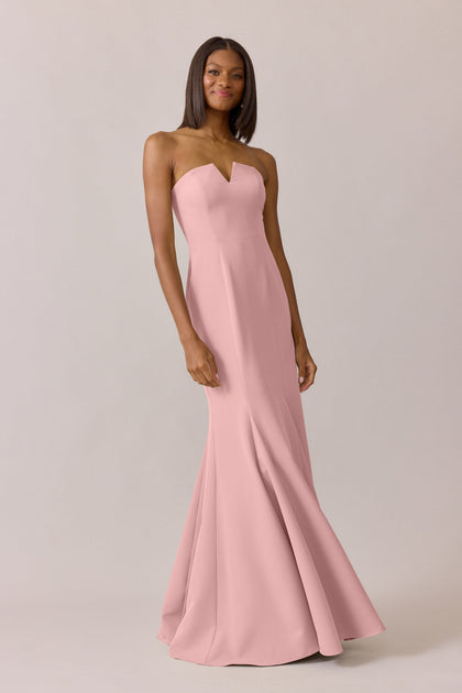 Estelle Crepe Dress | Made To Order | Blushing Bride
