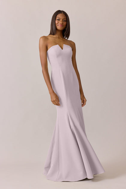 Estelle Crepe Dress | Made To Order | Lilac
