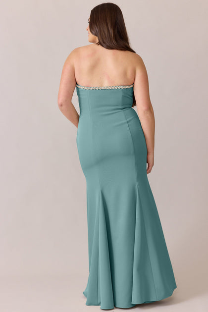 Estelle Luxe Crepe Dress | Made To Order | Rosemary