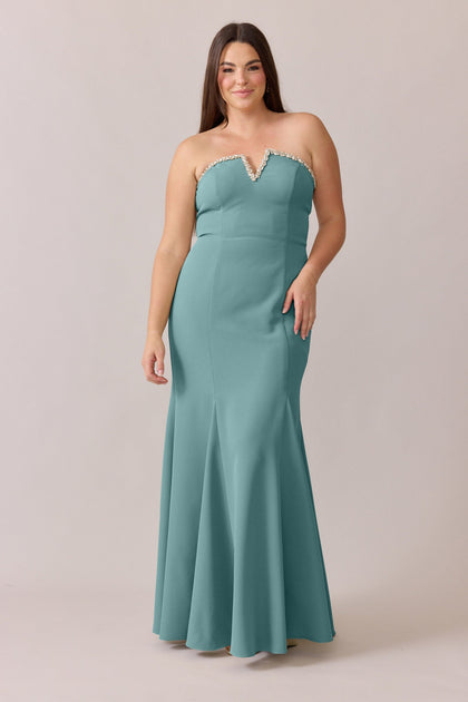 Estelle Luxe Crepe Dress | Made To Order | Rosemary