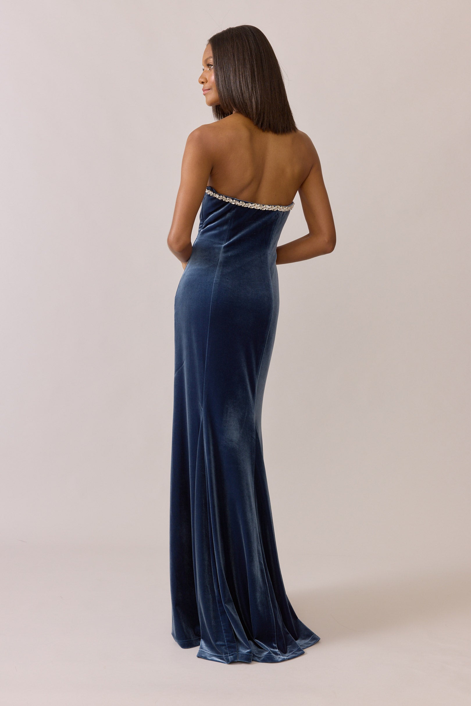 Estelle Luxe Velvet Dress | Made To Order Burgundy Estelle Luxe Velvet Dress | Made To Order Burgundy