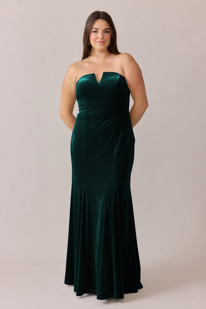 Estelle Velvet Dress | Made To Order | Classic Emerald