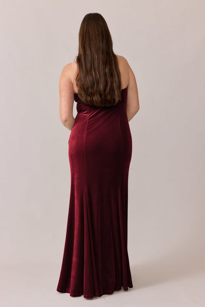 Estelle Velvet Dress | Made To Order | Romantic Rose