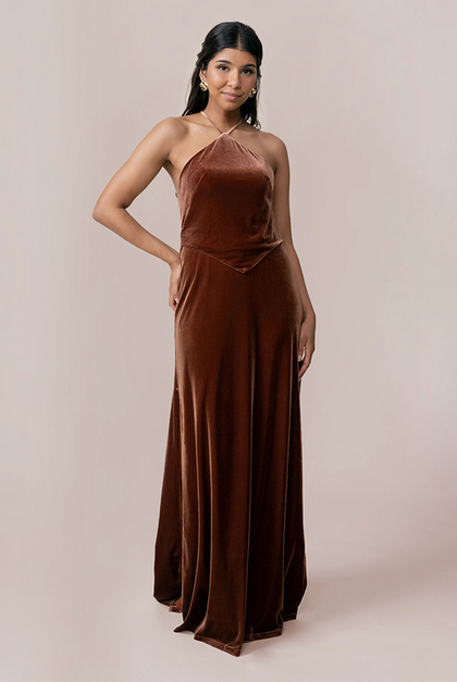 Model: Jacinth; Size: 4; Color: Mahogany