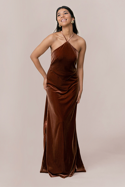 Model: Jacinth; Size: 4; Color: Mahogany