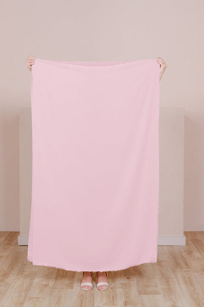 Chiffon Fabric By Yard | Baby Pink
