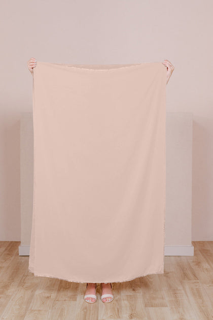 Pre-Cut Chiffon Fabric by Yard | Blush