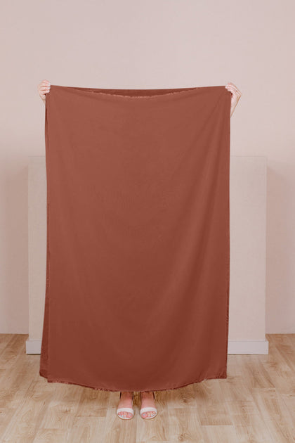 Chiffon Fabric By Yard | Cinnamon Rose
