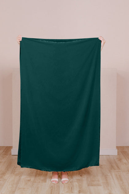 Chiffon Fabric By Yard | Classic Emerald