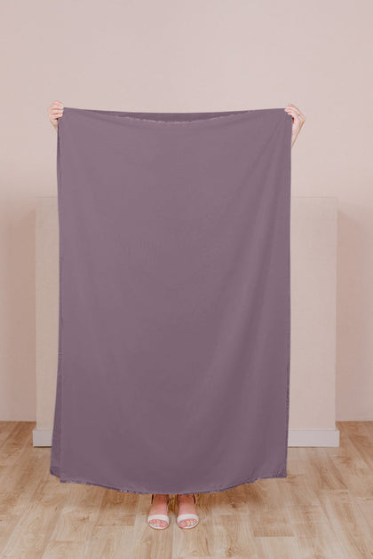 Chiffon Fabric By Yard | Dusty Purple