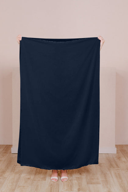 Chiffon Fabric By Yard | Navy Blue
