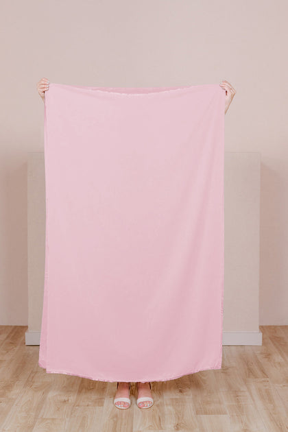 Pre-Cut Chiffon Fabric by Yard | Perfect Pink