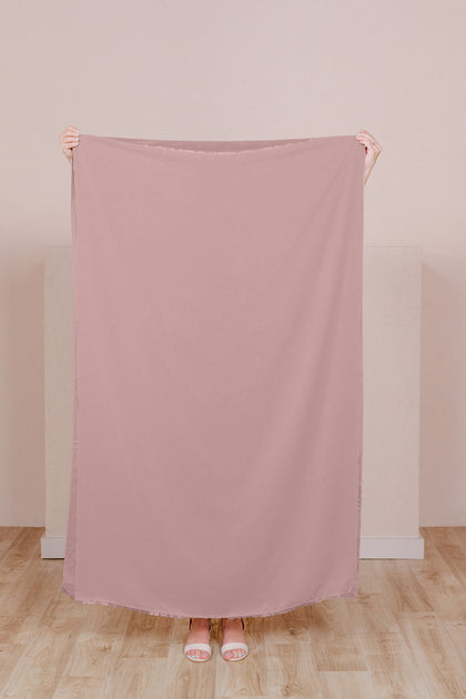 Pre-Cut Chiffon Fabric by Yard | Rose Quartz