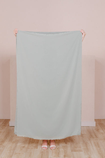 Chiffon Fabric By Yard | Silver Sage