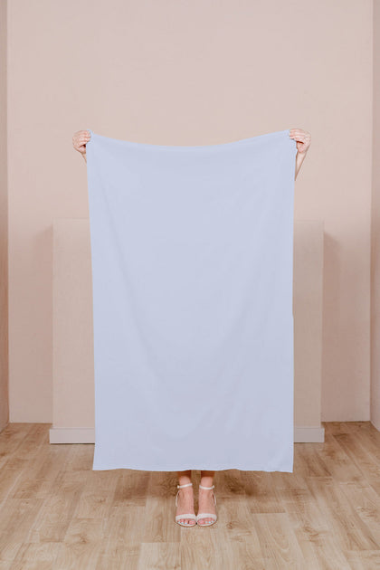 Crepe Fabric By Yard | Periwinkle