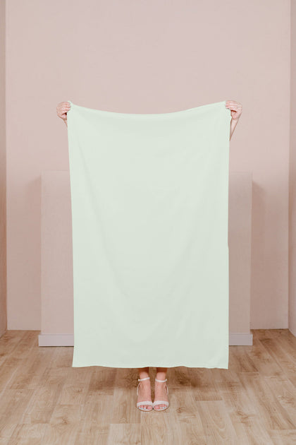 Crepe Fabric By Yard | Pistachio