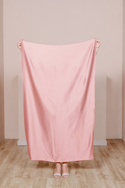 Satin Fabric by Yard | Blushing Bride