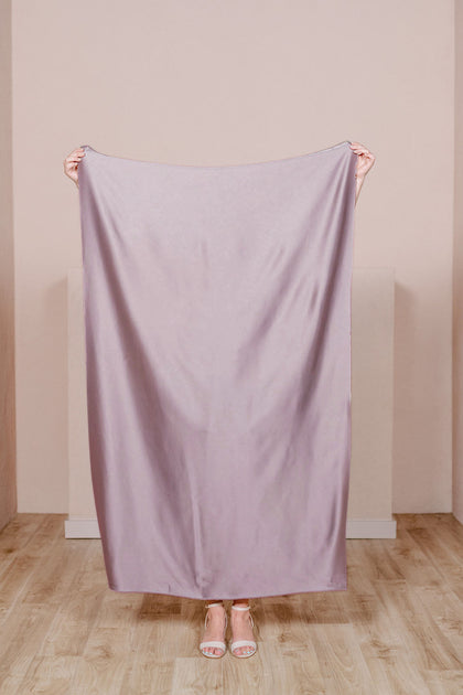 Pre-Cut Satin Fabric by Yard | Lilac