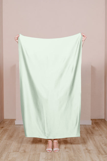 Pre-Cut Satin Fabric by Yard | Pistachio
