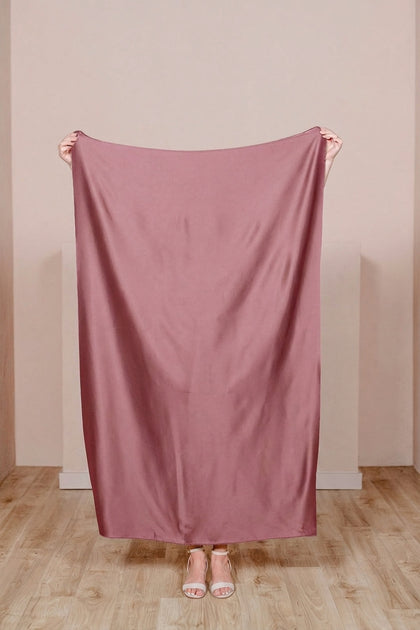 Satin Fabric by Yard | Raspberry