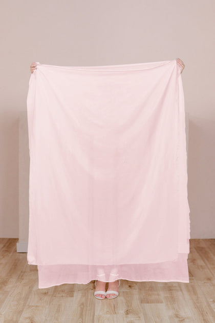 Pre-Cut Tulle Fabric by Yard | Baby Pink