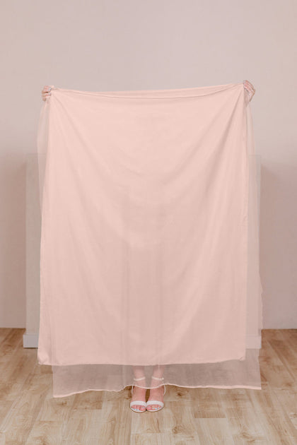 Pre-Cut Tulle Fabric by Yard | Blush