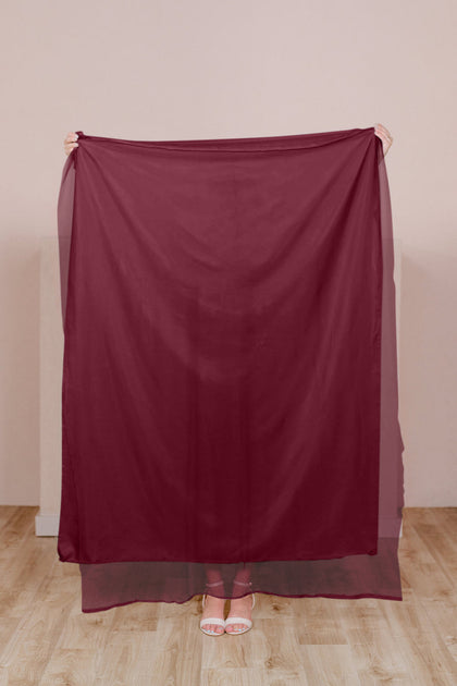 Tulle Fabric By Yard | Cabernet