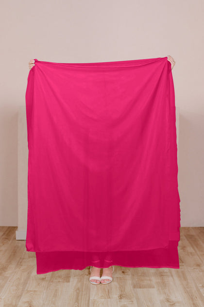 Pre-Cut Tulle Fabric by Yard | Hot Pink