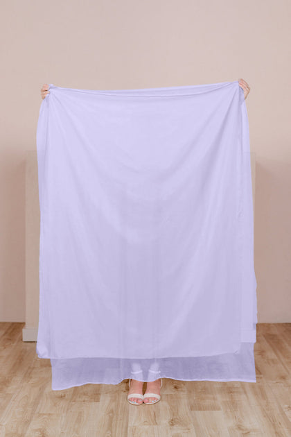 Pre-Cut Tulle Fabric by Yard | Light Lavender