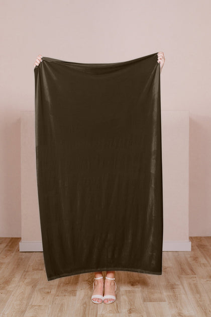 Pre-Cut Velvet Fabric by Yard | Dusty Olive