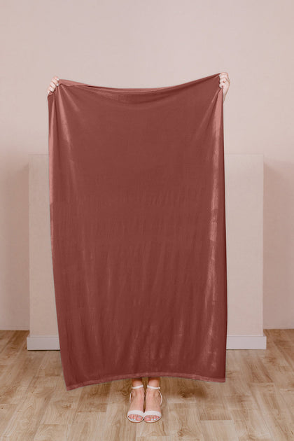 Velvet Fabric by Yard | Dusty Rose