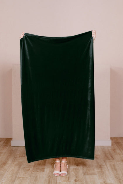 Velvet Fabric by Yard | Emerald