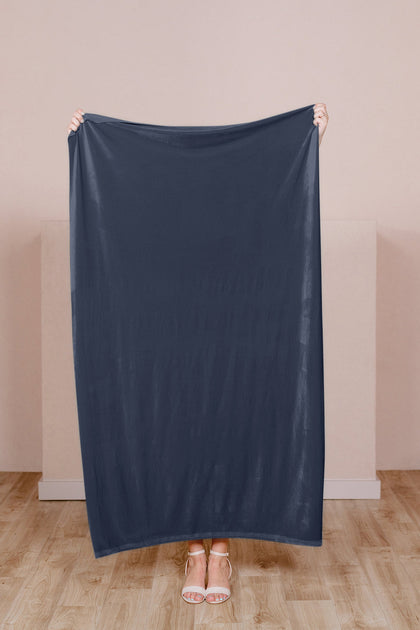 Pre-Cut Velvet Fabric by Yard | Indie Blue