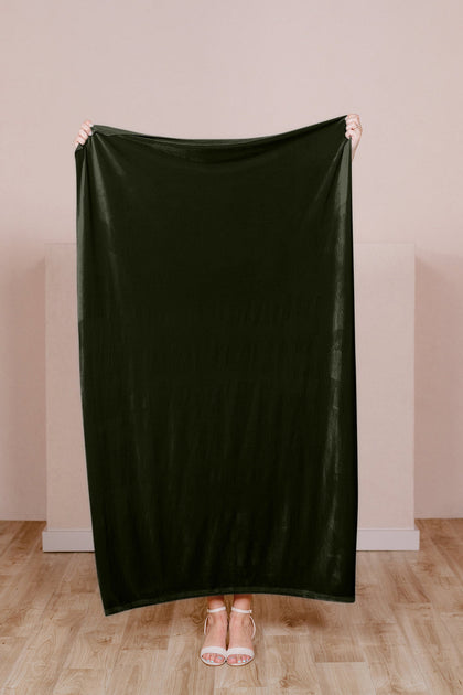 Pre-Cut Velvet Fabric by Yard | Olive