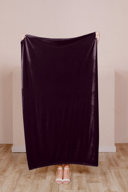 Pre-Cut Velvet Fabric by Yard | Purple